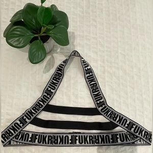 Andrew Christian Fukr Harness - Black and White